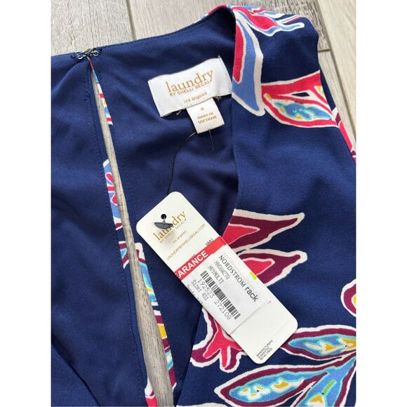 Laundry By Shelli Segal Floral Romper Jumpsuit size 4 Nordstrom Rack - Picture 6 of 9